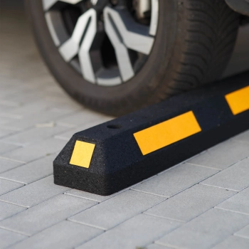  Separator ogranicznik parkingowy z taśmą odblaskową 840x105x150mm - zdj. dodatkowe 4