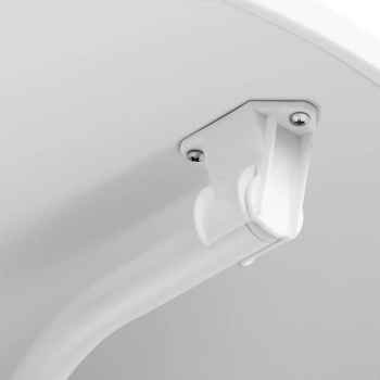  Stół stolik barowy okrągły wysoki składany śr. 80 cm wys. 110 cm biały - zdj. dodatkowe 3