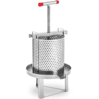  Prasa wyciskarka do wosku miodu ręczna STAL 38 x 34 cm - zdj. dodatkowe 2