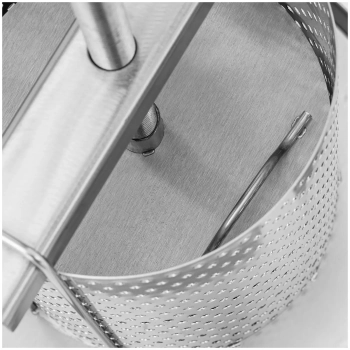  Prasa wyciskarka do wosku miodu ręczna STAL 38 x 34 cm - zdj. dodatkowe 4