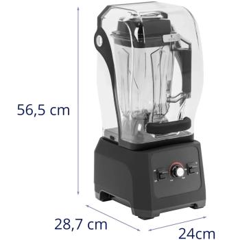  Blender kielichowy z obudową wyciszającą 2.5 l 24500 obr./min 1680 W - zdj. dodatkowe 6
