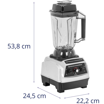  Blender kielichowy z trybem pulsacyjnym 2 l 24500 obr./min 1500 W - zdj. dodatkowe 6