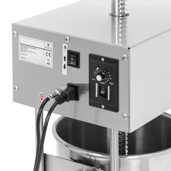 Nadziewarka do kiełbas elektryczna pionowa 4 lejki 20 l 300 W - zdj. dodatkowe 2