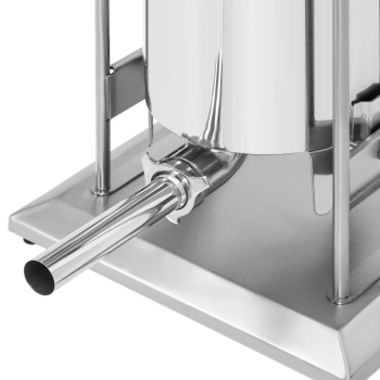  Nadziewarka do kiełbas elektryczna pionowa 4 lejki 20 l 300 W - zdj. dodatkowe 4