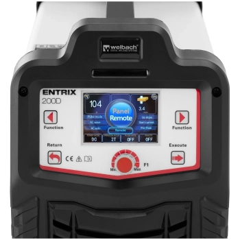  Spawarka cyfrowa do aluminium ENTRIX TIG MMA HF AC/DC Puls 200A - zdj. dodatkowe 2