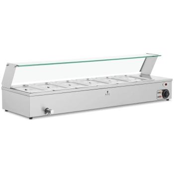  Bemar podgrzewacz do potraw bufet grzewczy z osłoną 6 x GN 1/3 2100 W - zdj. dodatkowe 1