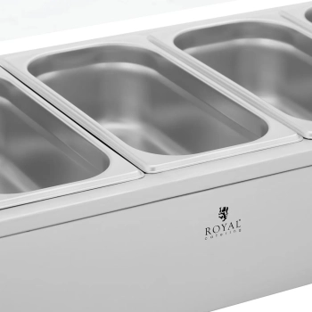  Bemar podgrzewacz do potraw bufet grzewczy z osłoną 6 x GN 1/3 2100 W - zdj. dodatkowe 4