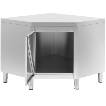  Szafa gastronomiczna narożna STAL 100 x 100 x 87 cm - zdj. dodatkowe 1