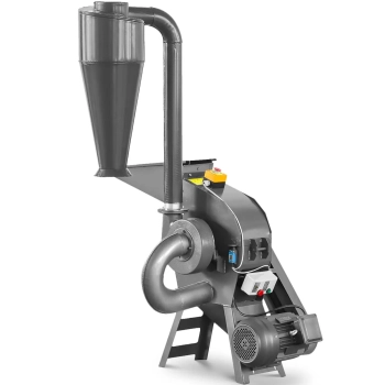  Młyn bijakowy rozdrabniacz do zboża trocin pelletu 300 kg/h 4 kW - zdj. dodatkowe 1