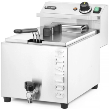  Najmocniejsza frytownica frytkownica z kranem HENDI GOLIATH 400V 10.2kW 10L - zdj. dodatkowe 2