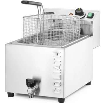  Najmocniejsza frytownica frytkownica z kranem HENDI GOLIATH 400V 10.2kW 10L - zdj. dodatkowe 4