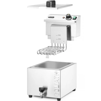  Najmocniejsza frytownica frytkownica z kranem HENDI GOLIATH 400V 10.2kW 10L - zdj. dodatkowe 8