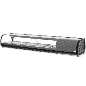  Witryna chłodnicza ekspozycyjna z oświetleniem LED 5 x GN 1/2 190 W - zdj. dodatkowe 2