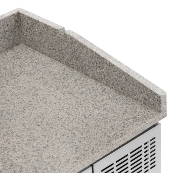  Stół chłodniczy do pizzy 2 komory na kółkach 390 l 150.5 x 80 x 100 cm - zdj. dodatkowe 4