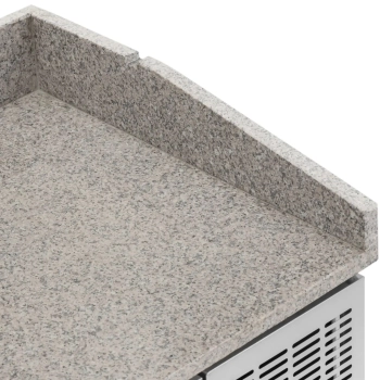  Stół chłodniczy do pizzy 2 komory 7 szuflad na kółkach 390 l 202 x 80 x 100 cm - zdj. dodatkowe 5