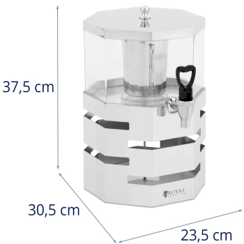  Dyspenser dozownik chłodzący bufetowy do soków napojów 4 l - zdj. dodatkowe 4