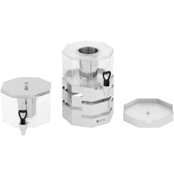  Dyspenser dozownik chłodzący bufetowy do soków napojów podwójny 2 x 4 l - zdj. dodatkowe 4