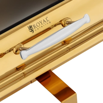  Podgrzewacz do potraw bufetowy na pastę z okienkiem GN 1/1 9 l - złoty - zdj. dodatkowe 3