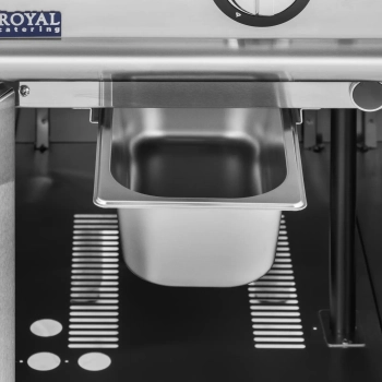  Grill płyta grillowa gładka z szafką na gaz propan / LPG / ziemny 6 kW - zdj. dodatkowe 3