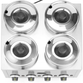  Bemar podgrzewacz elektryczny do potraw sosów zup Thermosystem 4 800 W 4 x 4 l - zdj. dodatkowe 4