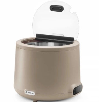  Kociołek termos do zupy elektryczny UNIQ śr. 365 x 325 mm 8 l 500 W - beżowy - zdj. dodatkowe 4