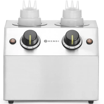  Podgrzewacz elektryczny do sosów butelek podwójny 2 strefy 2x 650 ml 200 W - zdj. dodatkowe 1