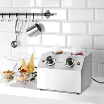  Podgrzewacz elektryczny do sosów butelek podwójny 2 strefy 2x 650 ml 200 W - zdj. dodatkowe 6