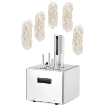  Polerka do szkła szklanek kieliszków elektryczna do 330 szklanek /h 1350 W - zdj. dodatkowe 9