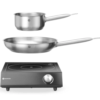  Zestaw do gotowania przenośny kuchenka indukcyjna rondel patelnia 3500 W - zdj. dodatkowe 2