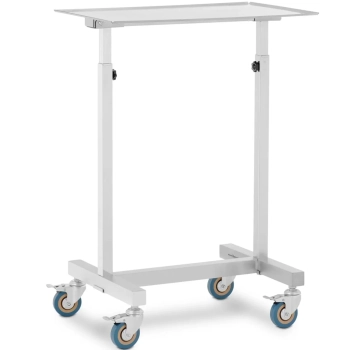  Stolik wózek instrumentalny zabiegowy na narzędzia regulowany STAL 60 x 40 cm - zdj. dodatkowe 1