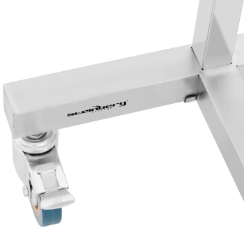  Stolik wózek instrumentalny zabiegowy na narzędzia regulowany STAL 60 x 40 cm - zdj. dodatkowe 2