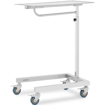  Stolik wózek instrumentalny asystor zabiegowy regulowany STAL 60 x 40 cm - zdj. dodatkowe 1