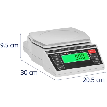 Waga laboratoryjna jubilerska precyzyjna LCD 0.2-3000g / 0.01 g - zdj. dodatkowe 6