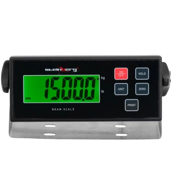  Waga płozowa belkowa paletowa LCD 1500 / 0.5 kg 121 x 84 cm - zdj. dodatkowe 2