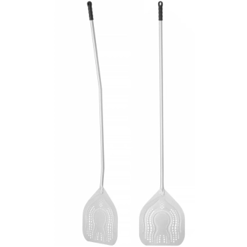  Łopata do pizzy Arena kwadratowa perforowana z wygiętym uchwytem 350 x 1840 mm - zdj. dodatkowe 2