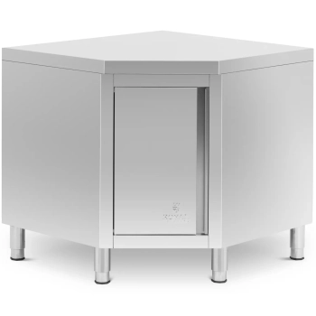 Szafa narożna gastronomiczna STAL 90 x 90 cm