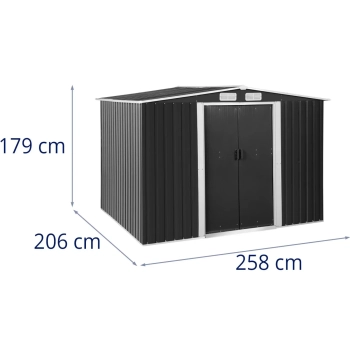  Domek składzik narzędziowy ogrodowy 206 x 179 x 258 cm - zdj. dodatkowe 4