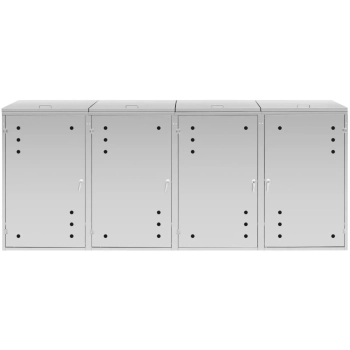  Osłona obudowa kosza kubła na śmieci z wentylacją 4 x 240 l - zdj. dodatkowe 5