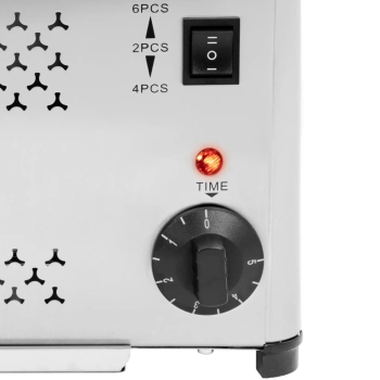  Toster opiekacz kanapkowy do chleba na 6 grzanek 2500 W - zdj. dodatkowe 2