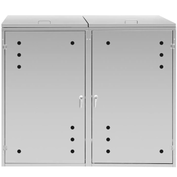  Osłona obudowa kosza kubła na śmieci z wentylacją 2 x 240 l - zdj. dodatkowe 1