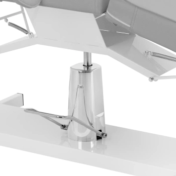  Fotel kosmetyczny do tatuażu masażu spa CAPUA - szary - zdj. dodatkowe 3