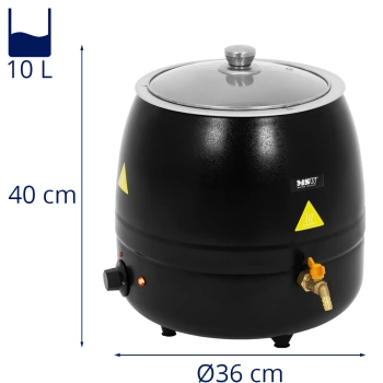  Topiarka topielnik elektryczny do wosku do świec 10 l 400 W - zdj. dodatkowe 4