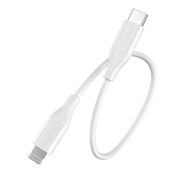  Kabel przewód do iPhone USB-C - Lightning MFi PD 30W 1.2m - biały - zdj. dodatkowe 1