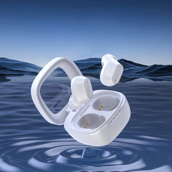  Słuchawki dokanałowe MEMS bezprzewodowe TWS Bluetooth 5.3 - białe - zdj. dodatkowe 2