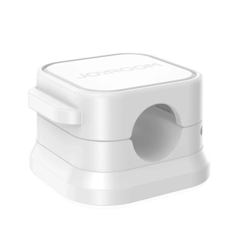  Organizer uchwyt do kabli przewodów magnetyczny samoprzylepny ZESTAW 6szt. - biały - zdj. dodatkowe 2