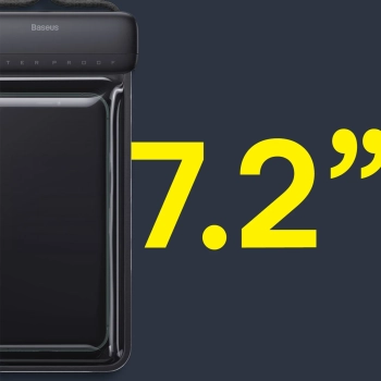  Etui wodoodporne na telefon 7.2'' AquaGlide IPX8 z systemem Slide Lock - czarne - zdj. dodatkowe 8