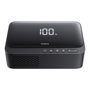  4w1 Jump starter 600A z latarką powerbankiem 6000mAh kompresorem Super Energy - czarny - zdj. dodatkowe 3