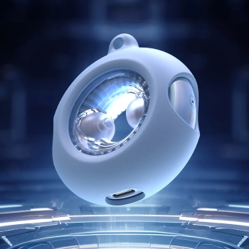  Słuchawki bezprzewodowe TWS Bluetooth 5.3 LightAura VocalSound - niebieskie - zdj. dodatkowe 8