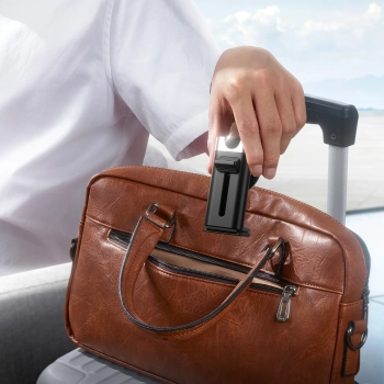  Podstawka stojak podróżny magnetyczny na telefon do 7.0'' - czarny - zdj. dodatkowe 10