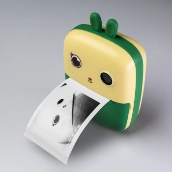  Mini drukarka termiczna z aparatem fotograficznym i kamerą HURC10Z - zielona - zdj. dodatkowe 9